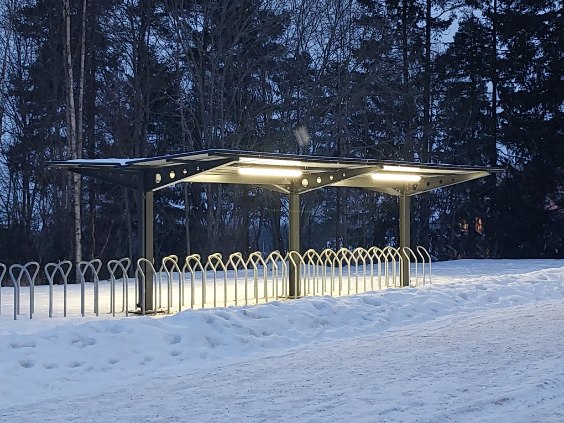 Sykkeloverdekning Vernon m lys - Auli på Nes 3