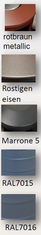 Nye matte farver