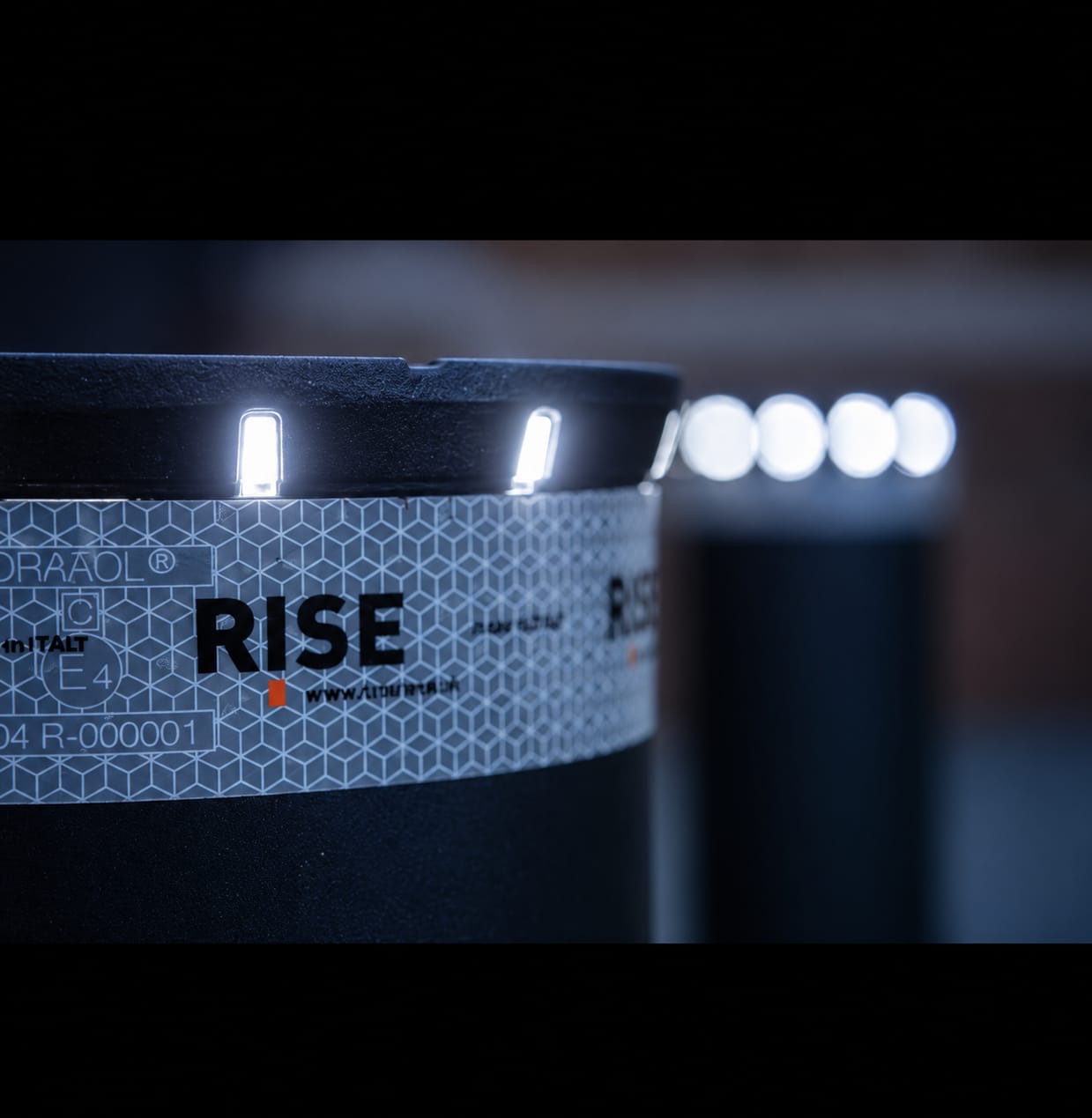 RISE puller Spartacus med hvit LED lys - 4