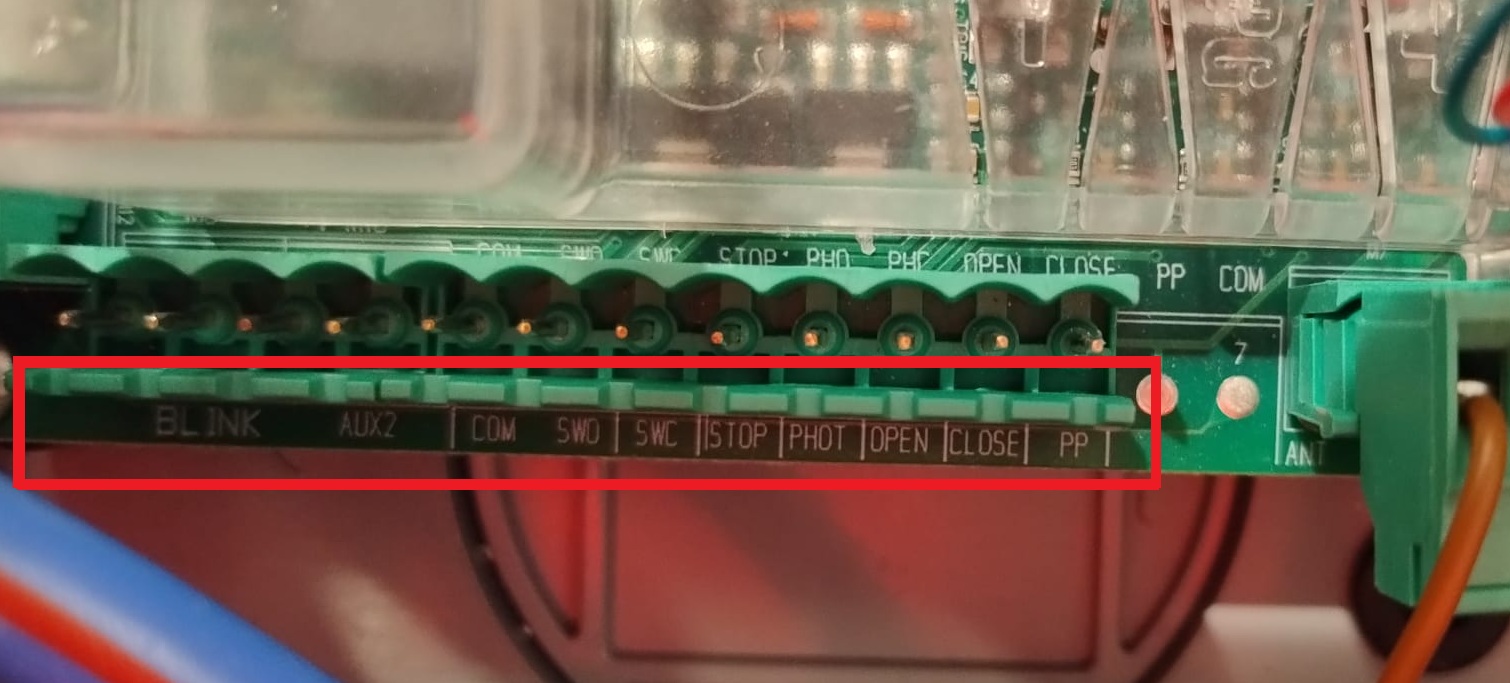 Elektrisk bom DIVA hovedkort