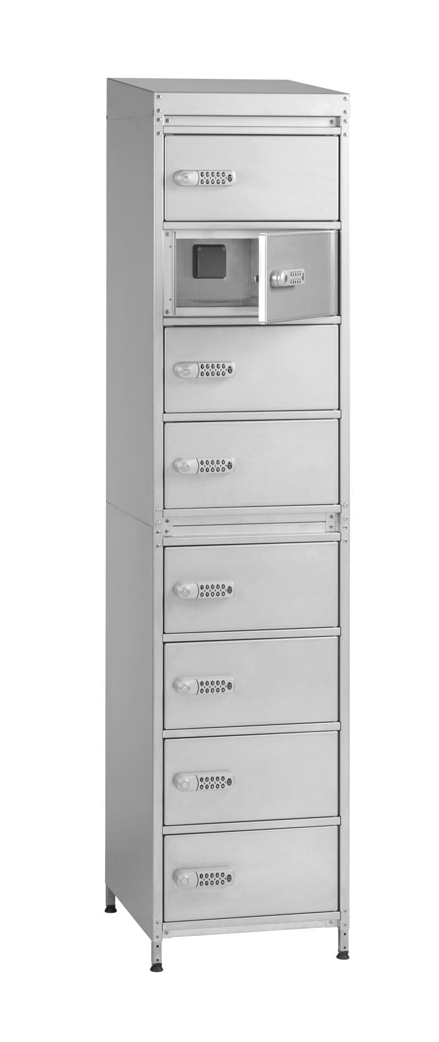 Ladeskap-EL-sykkel-batterier-med-apen-dor-Laadlocker-LMS8.jpg